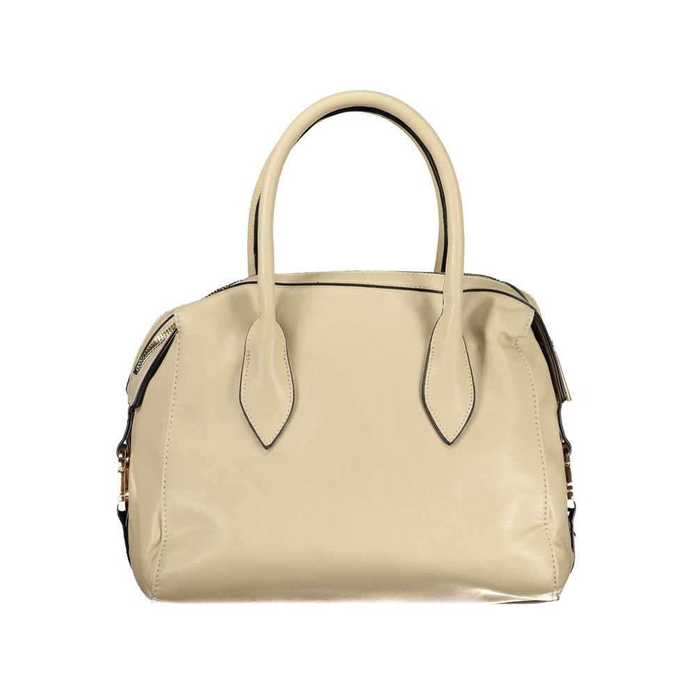 Laura Biagiotti Beige PVC Women Handbag - ClickThatClicks 