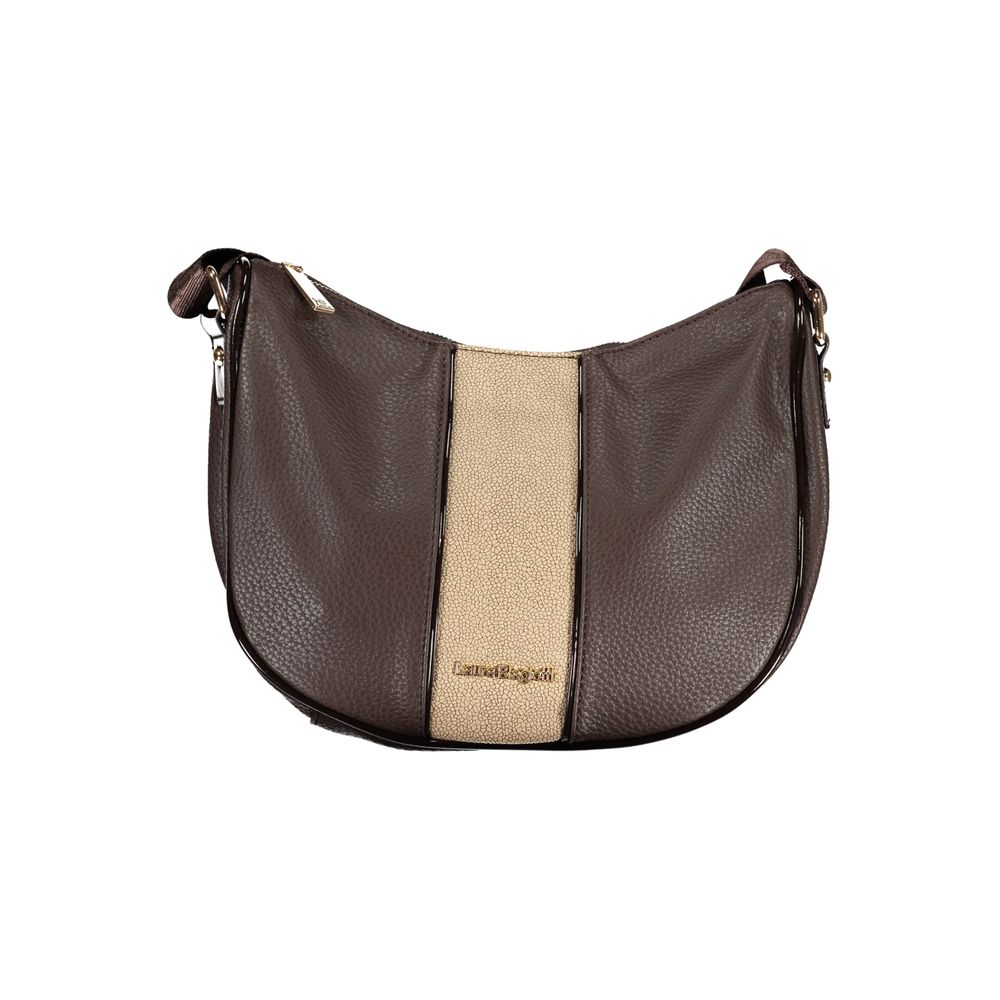 Laura Biagiotti Marrone PVC Women Handbag - ClickThatClicks 