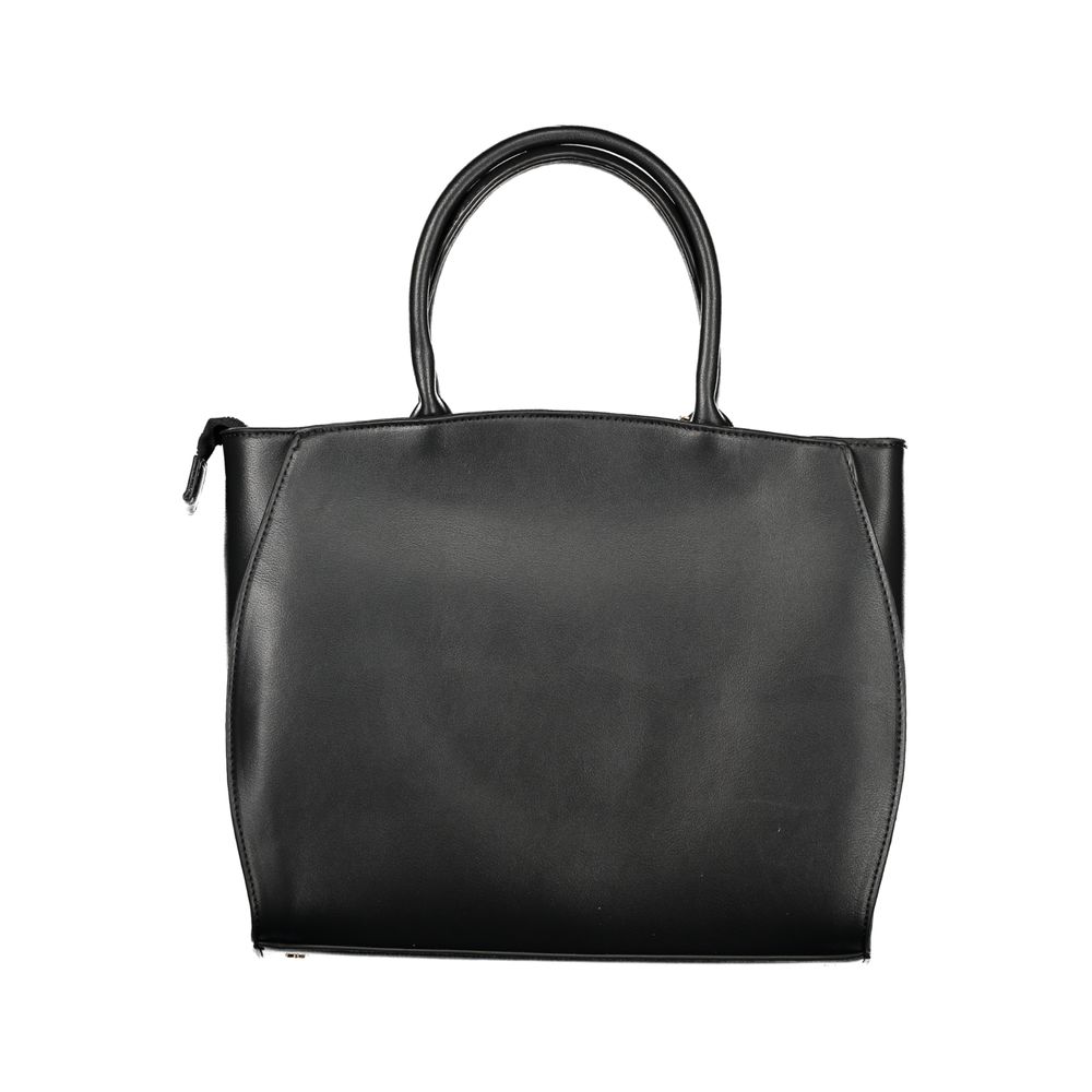 Laura Biagiotti Nero PVC Women Handbag - ClickThatClicks 