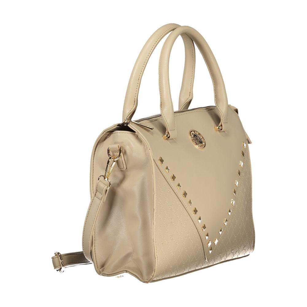 Laura Biagiotti Beige PVC Women Handbag - ClickThatClicks 
