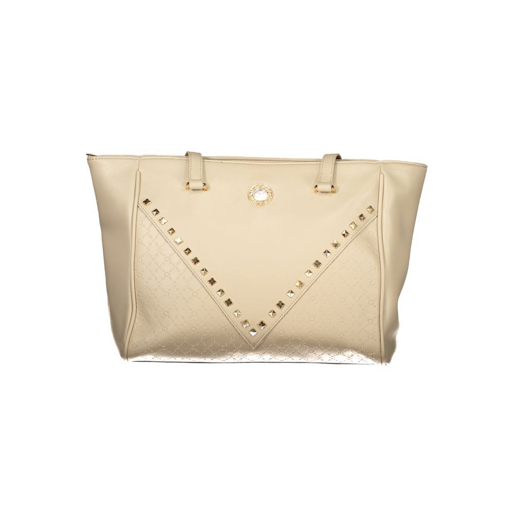 Laura Biagiotti Beige PVC Women Handbag - ClickThatClicks 