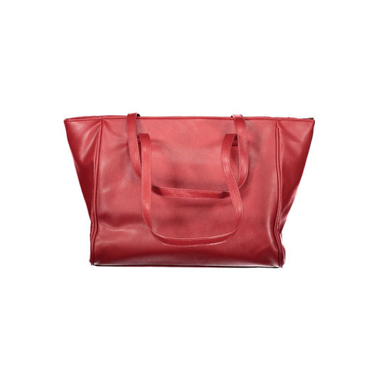 Laura Biagiotti Rosso PVC Women Handbag - ClickThatClicks 