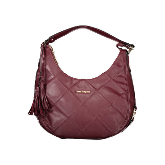 Laura Biagiotti Rosso PVC Female Handbag - ClickThatClicks 