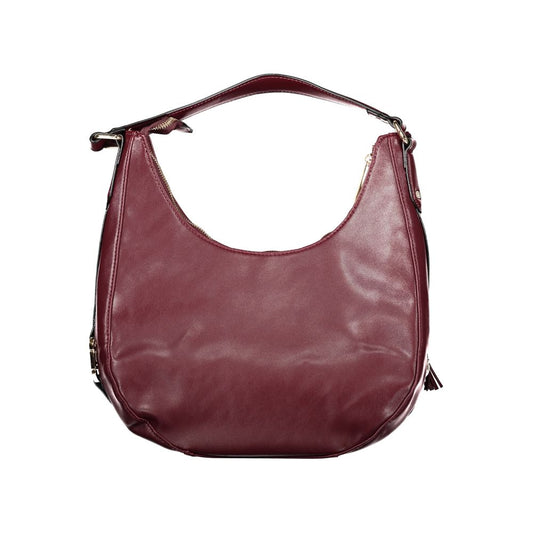 Laura Biagiotti Rosso PVC Female Handbag - ClickThatClicks 