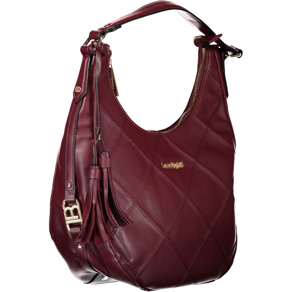 Laura Biagiotti Rosso PVC Female Handbag - ClickThatClicks 