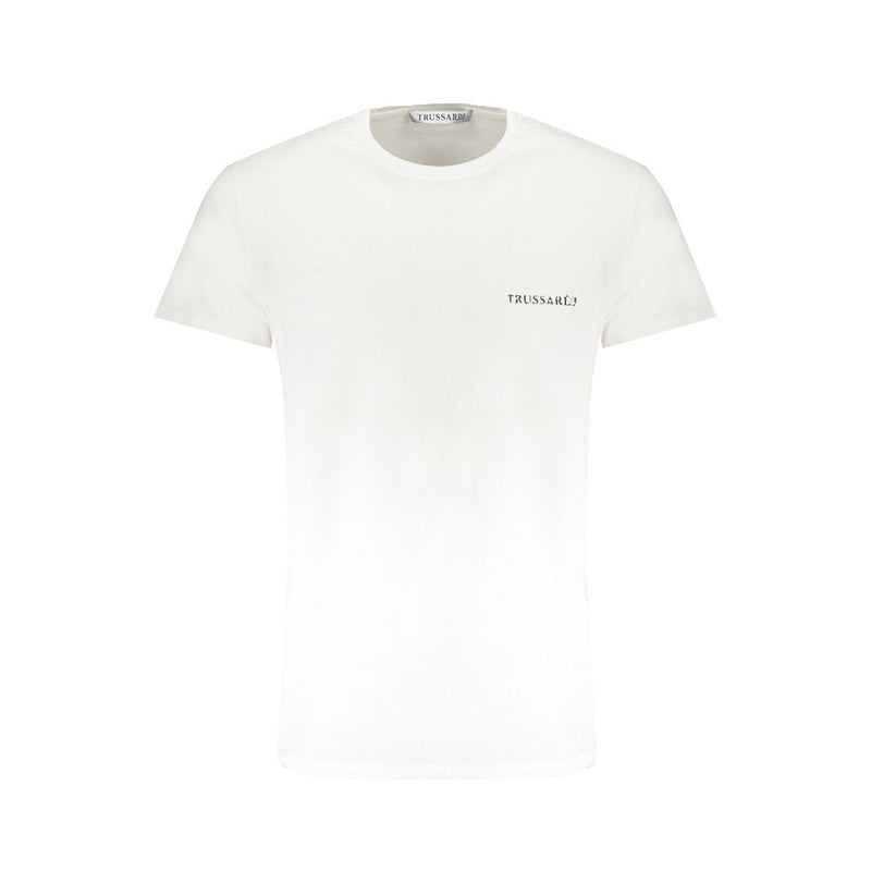 Trussardi White Cotton T-Shirt