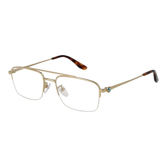 BMW Gold Metal Glasses (Frames) - ClickThatClicks 