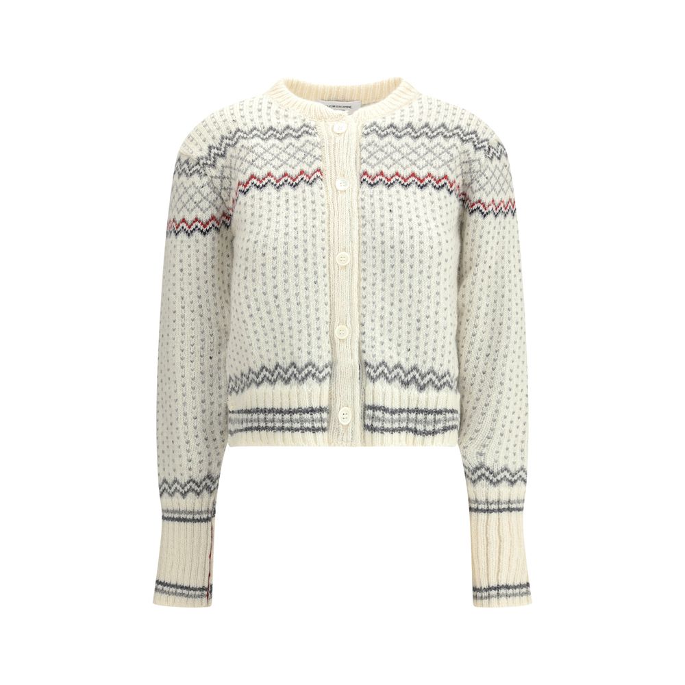 Thom Browne Wool and Mohair Cardigan