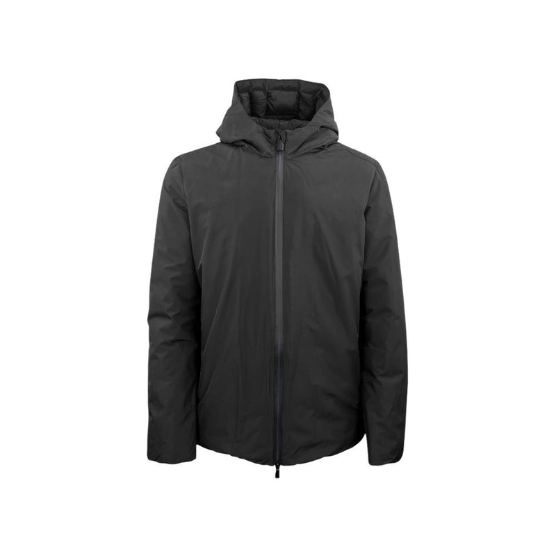 Suns Black Polyester Jackets & Coat