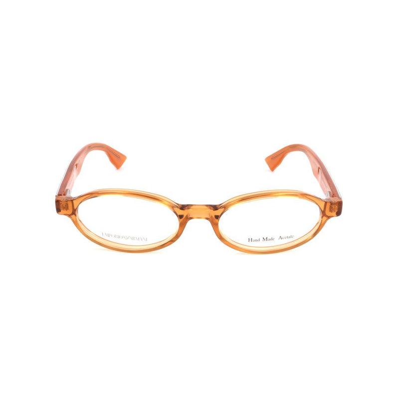 Emporio Armani Brown Acetate Glasses (Frames)