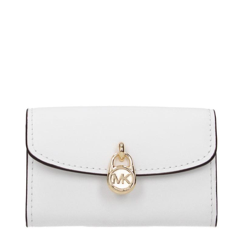 Michael Kors White Leather Wallet