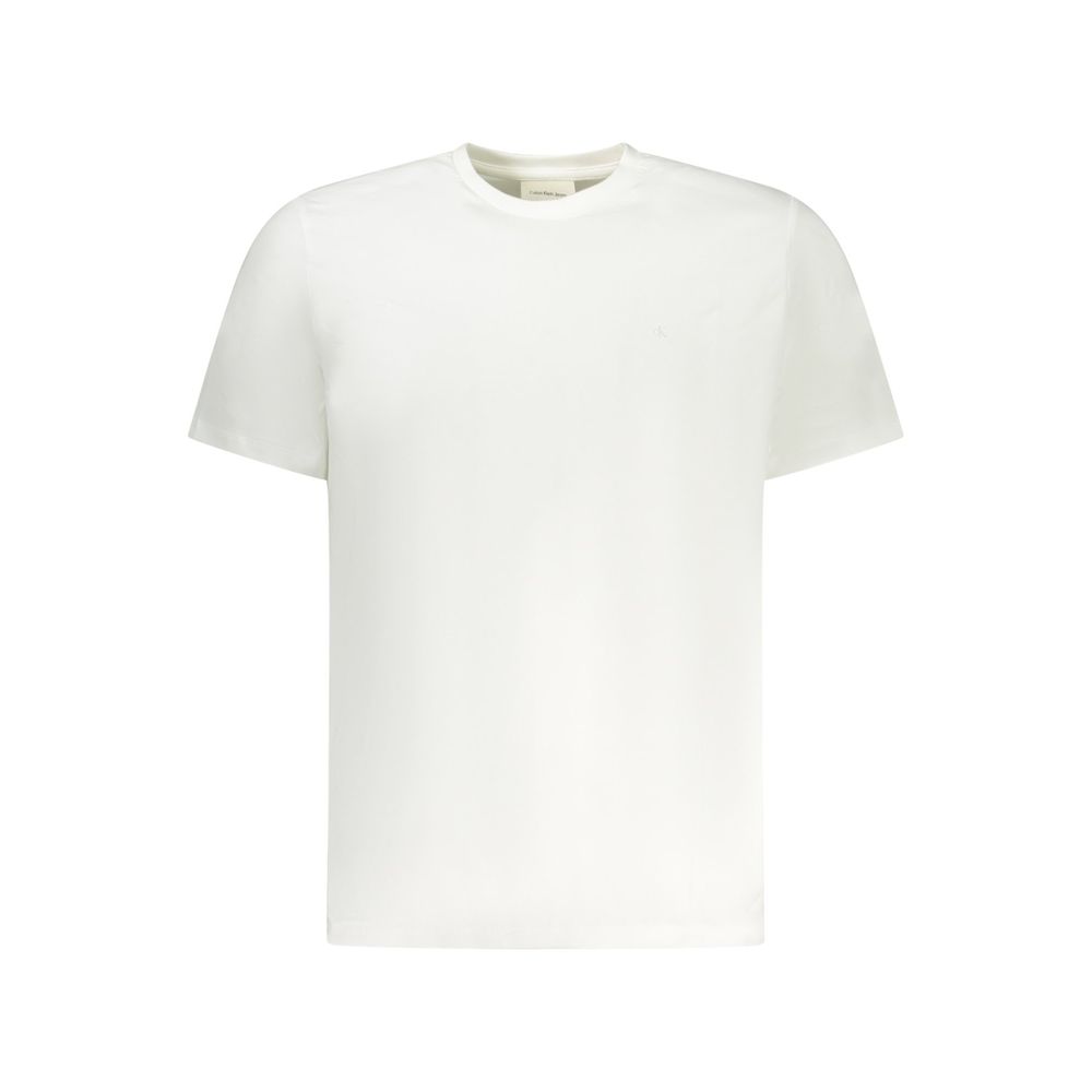 Calvin Klein Bianco Cotton Men T-Shirt - ClickThatClicks 