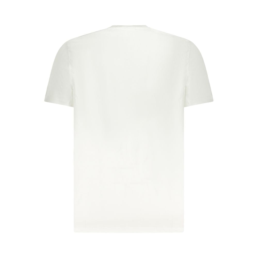 Calvin Klein Bianco Cotton Men T-Shirt - ClickThatClicks 