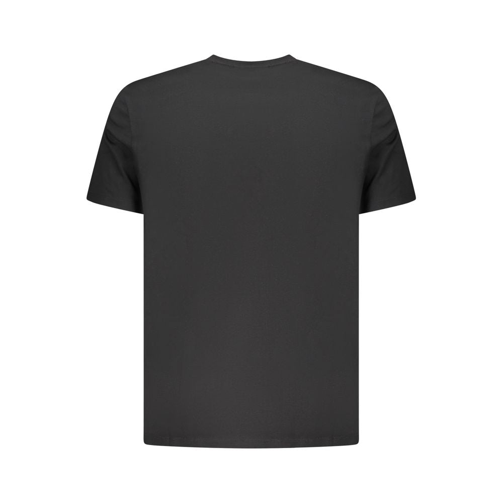 Calvin Klein Black Cotton Men T-Shirt - ClickThatClicks 