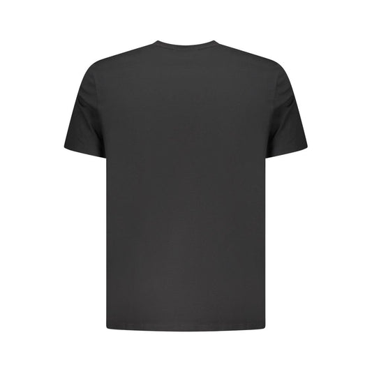 Calvin Klein Black Cotton Men T-Shirt - ClickThatClicks 