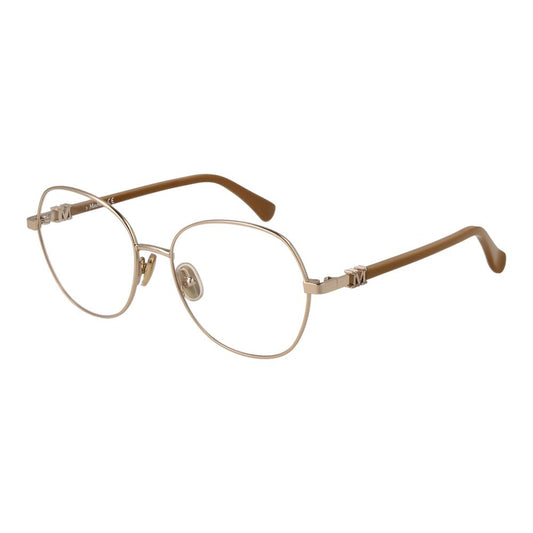 Max Mara Gold Metal Glasses (Frames) - ClickThatClicks 