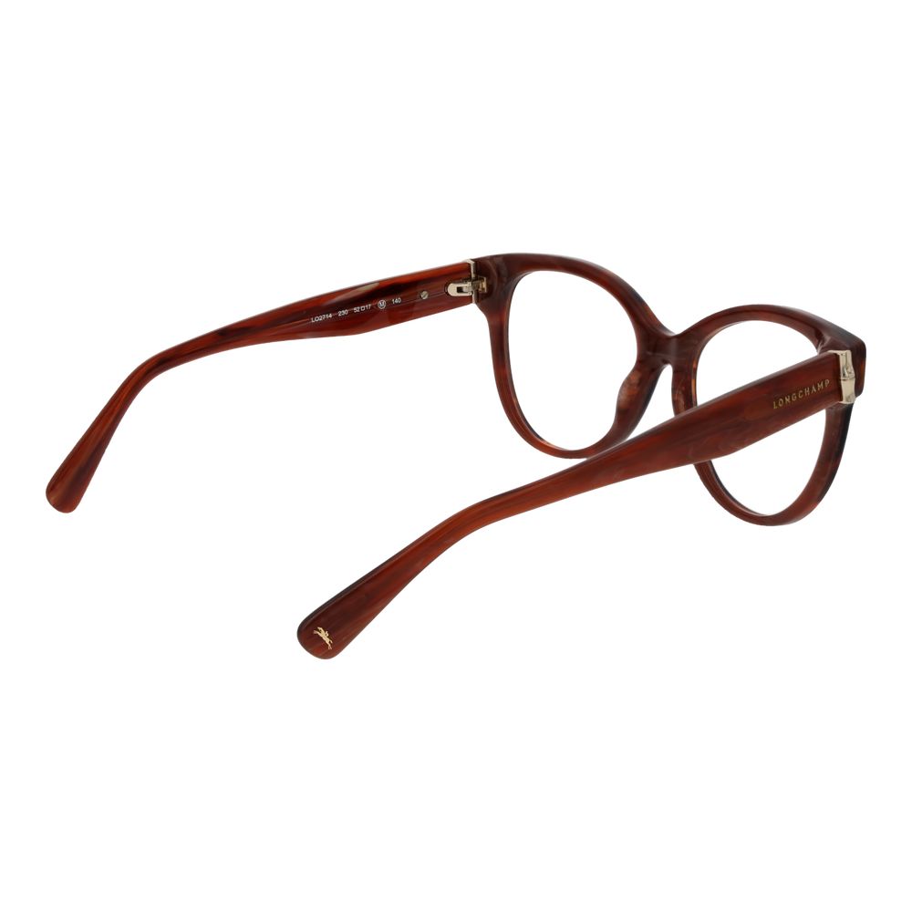 Longchamp Brown Acetate Glasses (Frames) - ClickThatClicks 