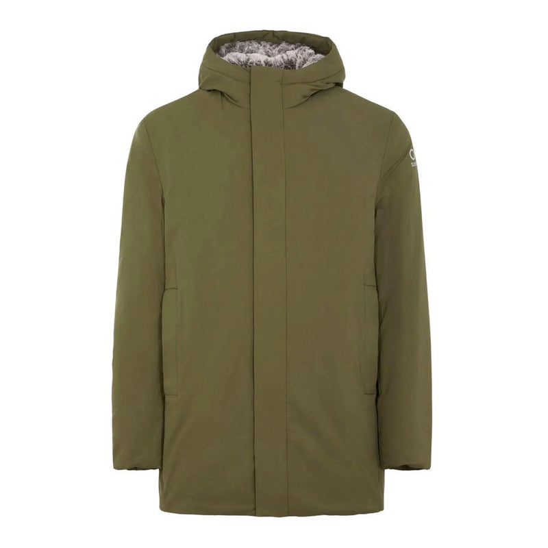 Suns Green Polyester Jackets & Coat