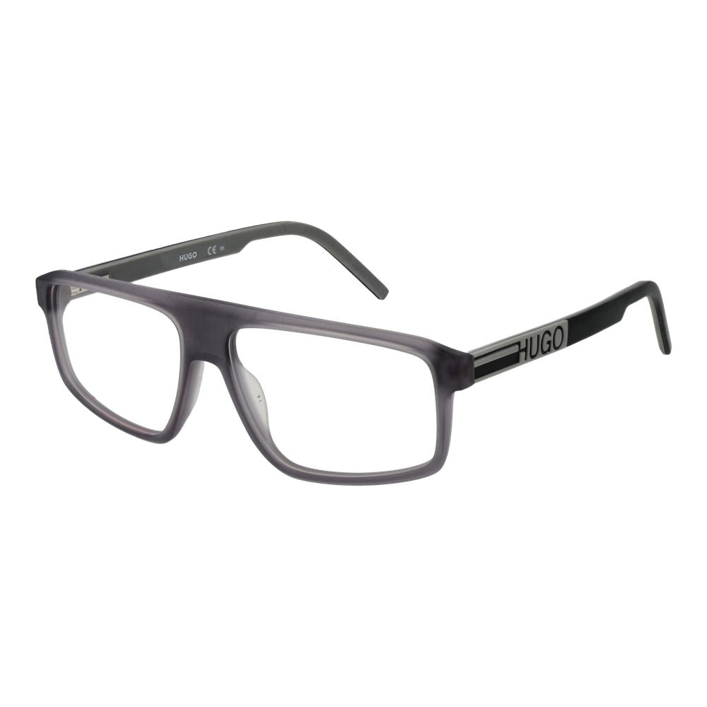 Hugo Boss Gray Acetate Glasses (Frames) - ClickThatClicks 