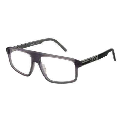Hugo Boss Gray Acetate Glasses (Frames) - ClickThatClicks 