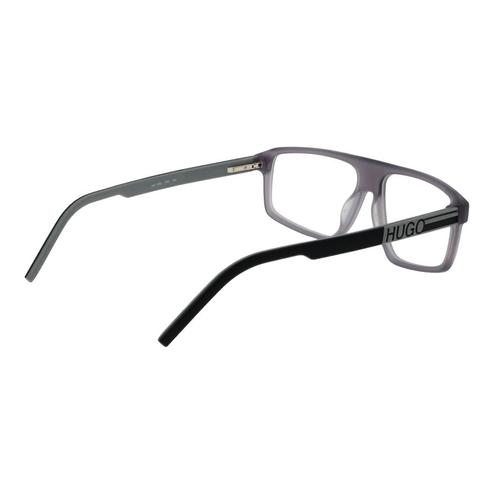 Hugo Boss Gray Acetate Glasses (Frames) - ClickThatClicks 
