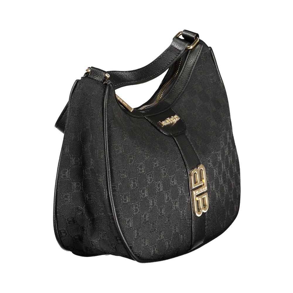 Laura Biagiotti Black Polyester Women Handbag - ClickThatClicks 