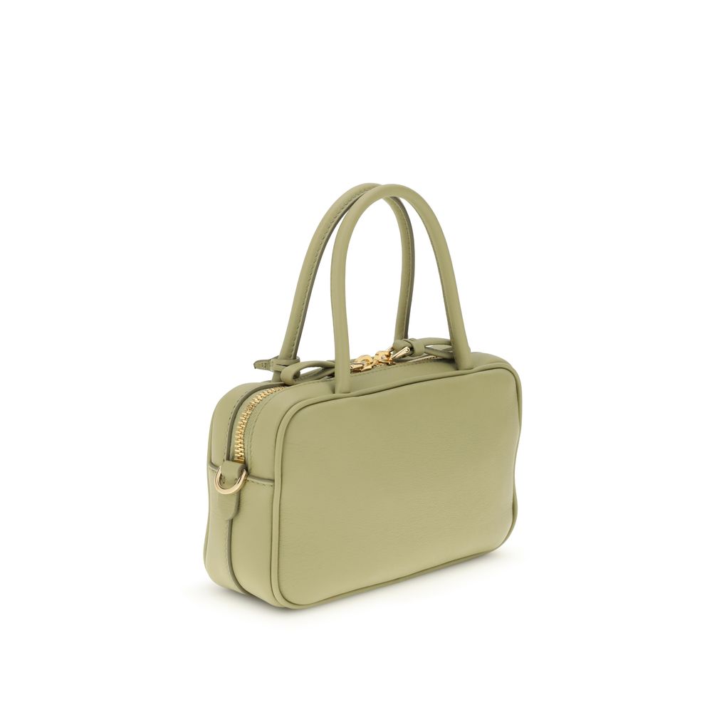 Prada Bicolor Calf Leather Bos Taurus Handbag - ClickThatClicks 