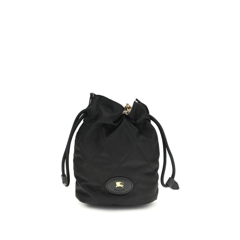 Burberry Black Nylon Backet Bag