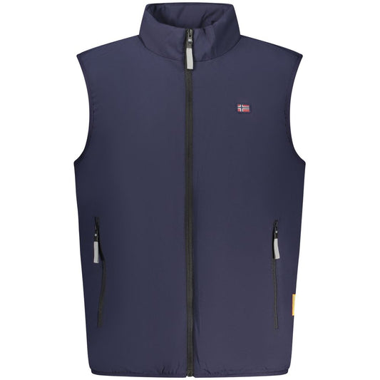 Norway 1963 Blue Polyester Men's Jacket - ClickThatClicks 