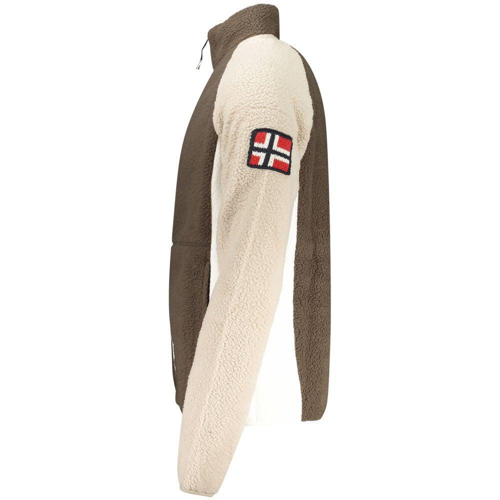 Norway 1963 Marrone Polyester Men Sweatshirt - ClickThatClicks 