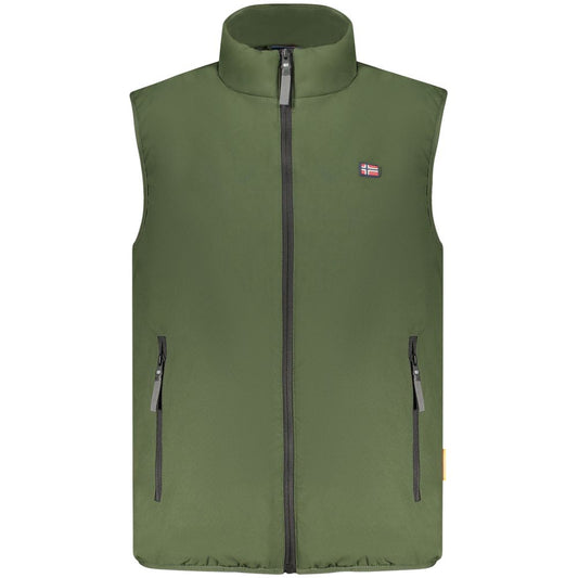 Norway 1963 Verde Polyester Men's Jacket - ClickThatClicks 