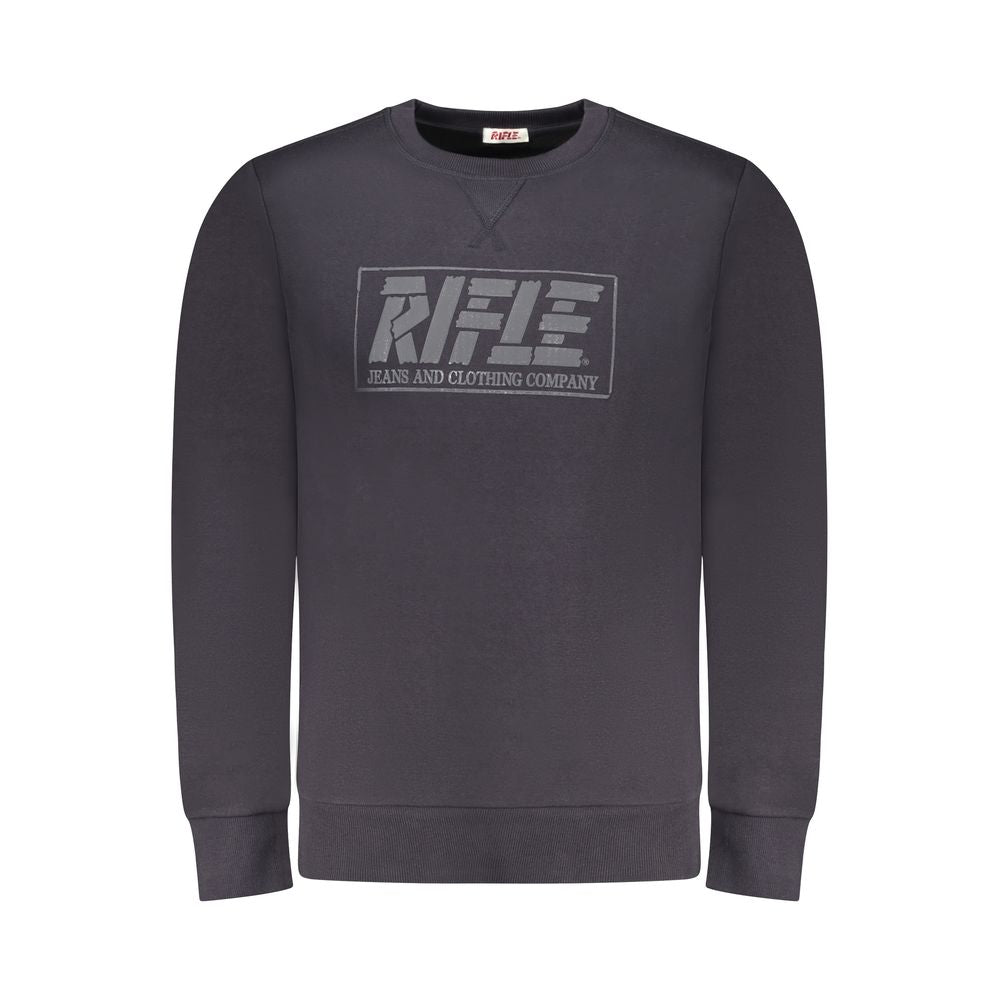 Rifle Blue Cotton Men Sweatshirt - ClickThatClicks 