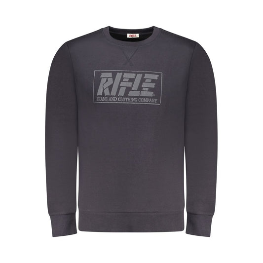 Rifle Blue Cotton Men Sweatshirt - ClickThatClicks 