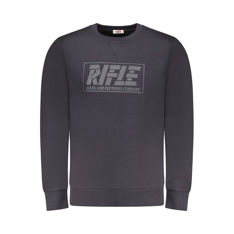Rifle Blue Cotton Men Sweater