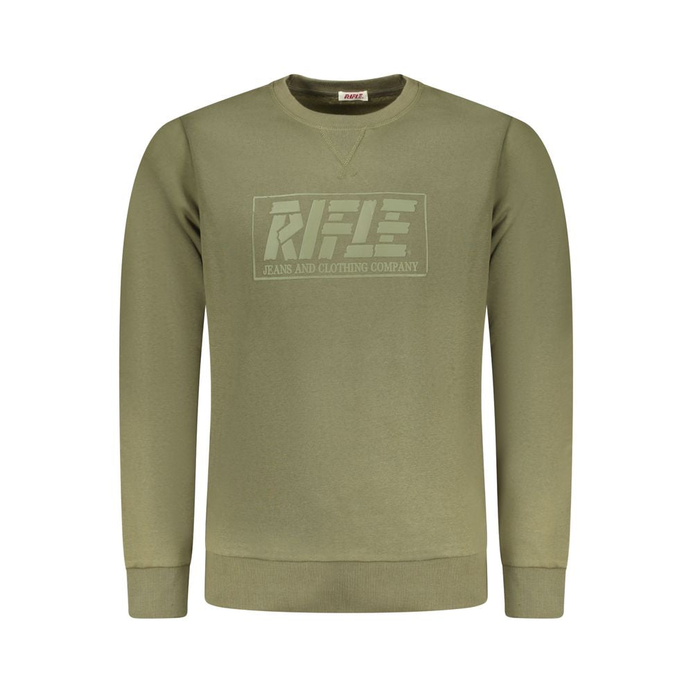 Rifle Verde Cotton Mens Sweatshirt - ClickThatClicks 