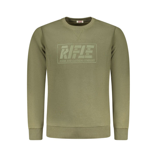 Rifle Verde Cotton Mens Sweatshirt - ClickThatClicks 