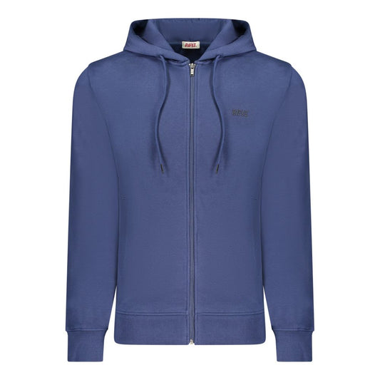 Rifle Blue Cotton Men's Hoodie - ClickThatClicks 