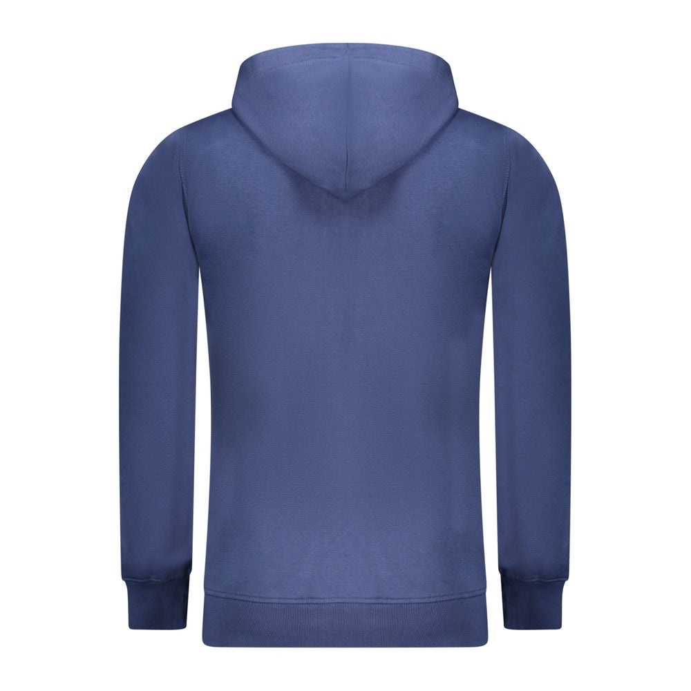 Rifle Blue Cotton Men's Hoodie - ClickThatClicks 