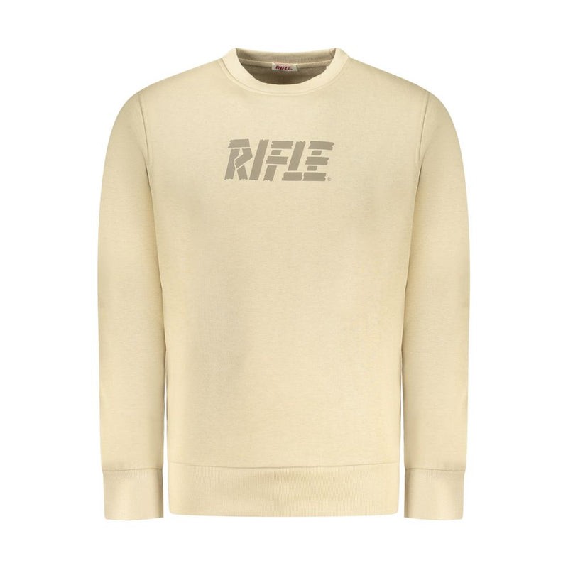Rifle Beige Cotton Men Sweater