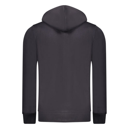 Rifle Blue Cotton Men's Hooded Sweatshirt - ClickThatClicks 