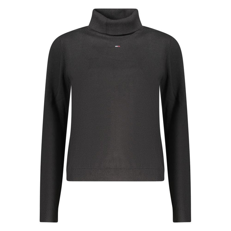 Tommy Hilfiger Black Cotton Women Sweater