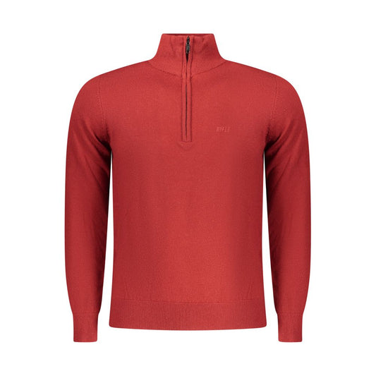 Rifle Red Polyester Men Sweater - ClickThatClicks 