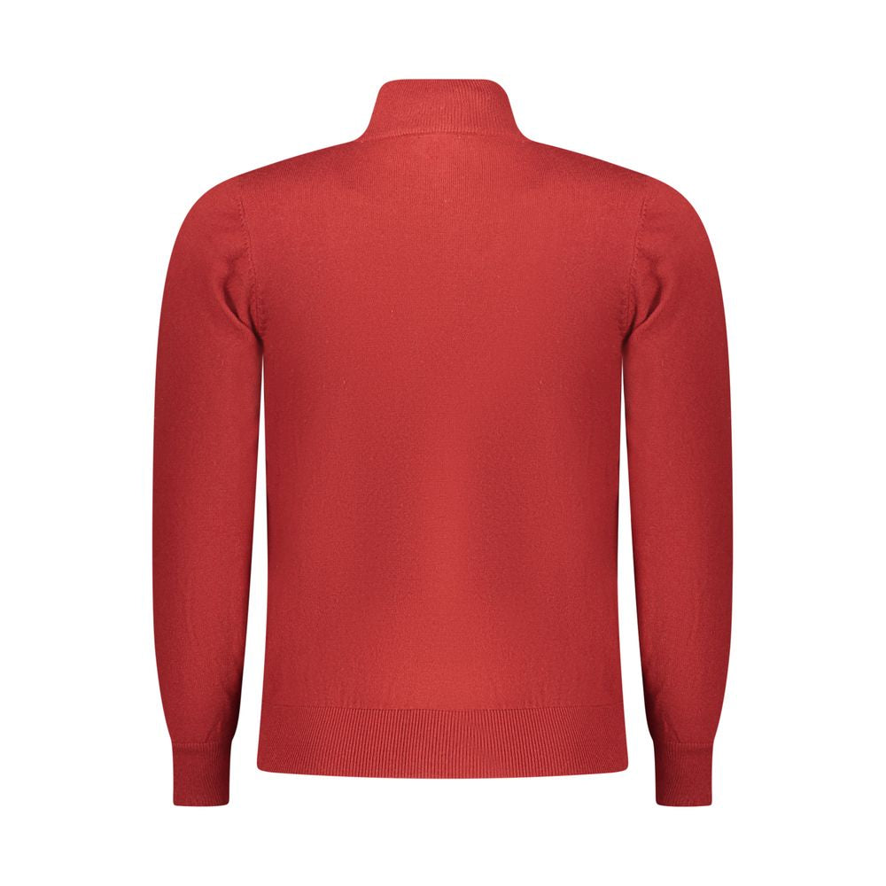 Rifle Red Polyester Men Sweater - ClickThatClicks 