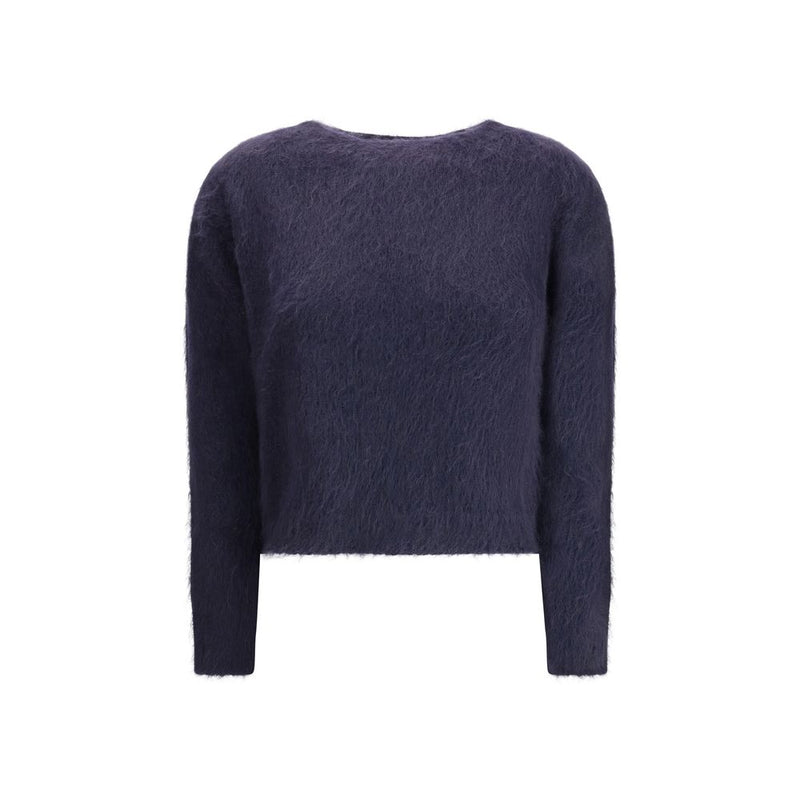 Max Mara Blue Polyamide Sweatshirt