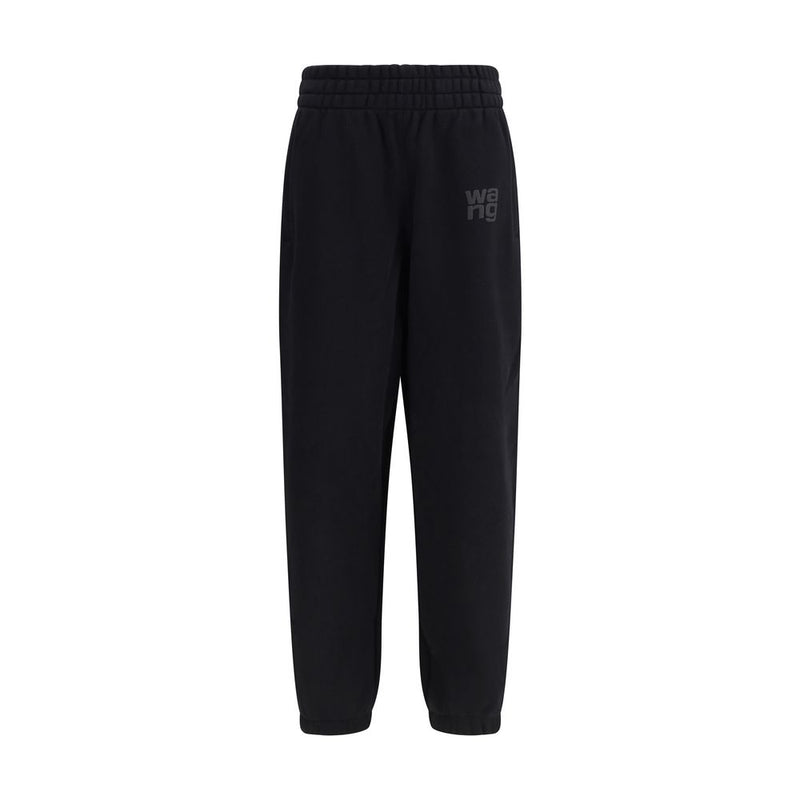 Alexander Wang Black Cotton Joggers (Workout Pants)