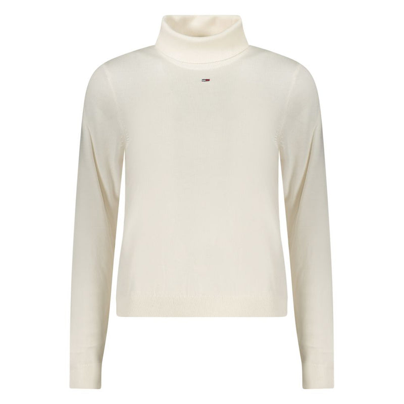 Tommy Hilfiger White Cotton Women Sweater