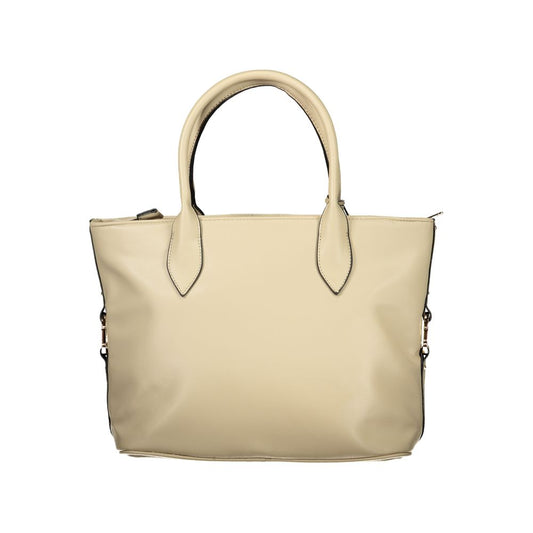 Laura Biagiotti Beige PVC Women Handbag - ClickThatClicks 