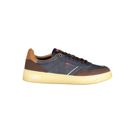 Norway 1963 Blue Polyurethane Men Sneaker - ClickThatClicks 