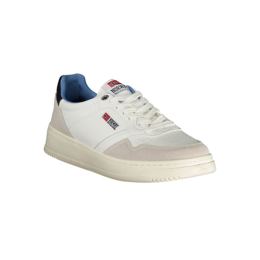 Norway 1963 Bianco Polyurethane Men Sneaker - ClickThatClicks 