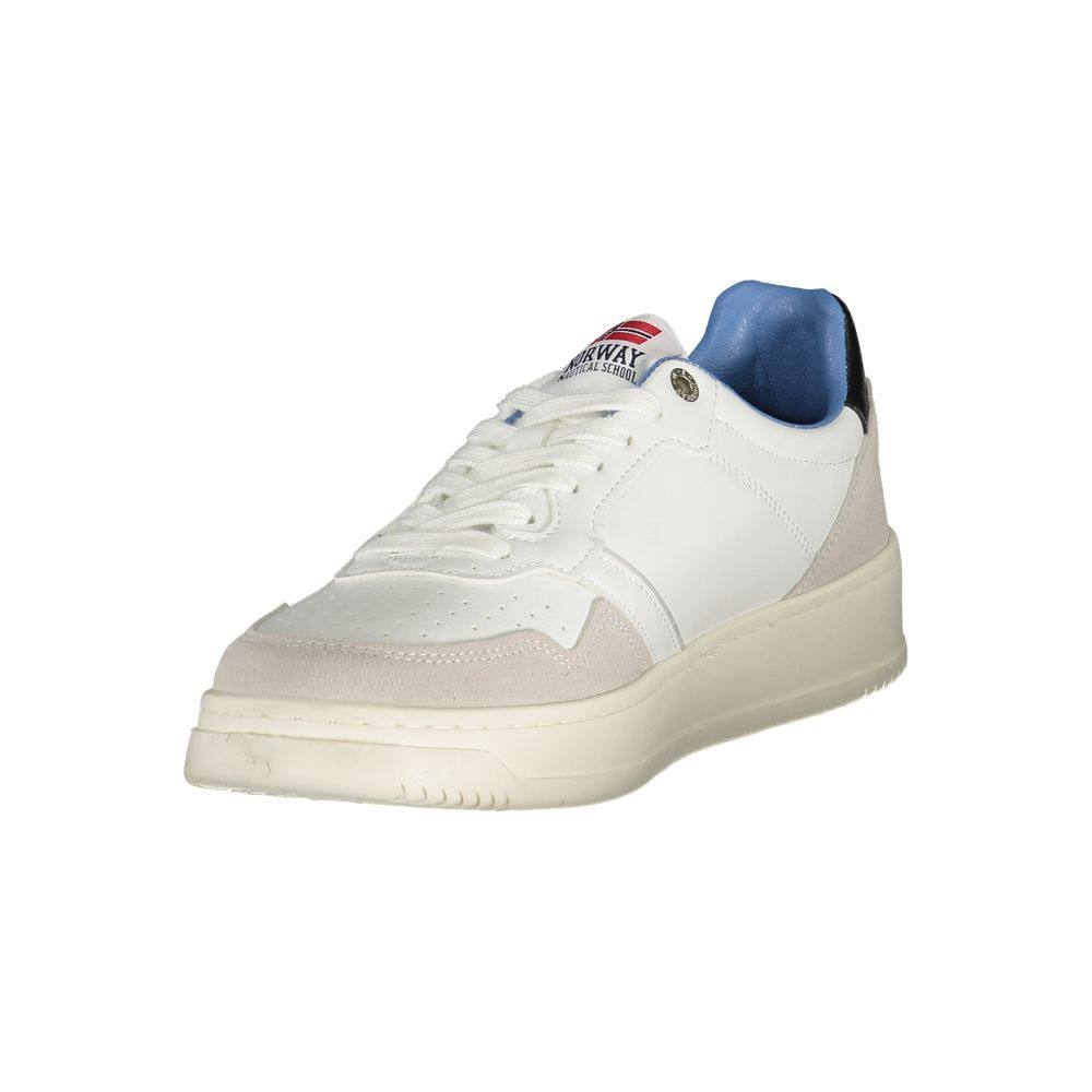 Norway 1963 Bianco Polyurethane Men Sneaker - ClickThatClicks 